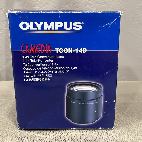 Olympus TCON-14D 1.4x Tele Conversion Lens Camedia New